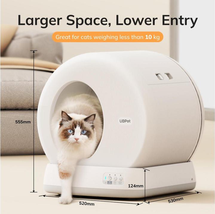 Actual product image UBPet Katzentoilette C10 (Self-cleaning litter tray)