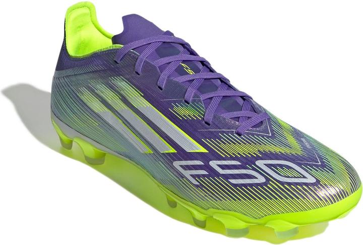 Actual product image adidas F50 PRO MG PURRUS/FTWWHT/LUCLEM Size: 10 (44 2/3)