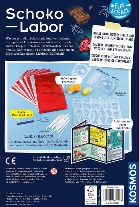 Actual product image Kosmos KOO Fun Science Chocolate Lab 654283