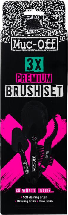 Productafbeelding Muc-Off Borstel set van 3 (3500 ml, Borstel)