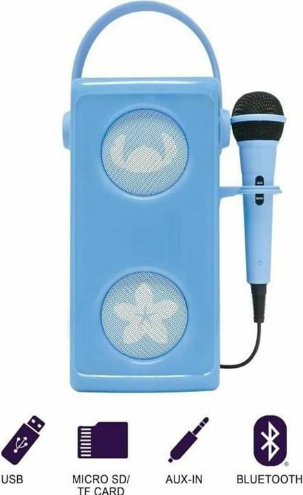 Actual product image Lexibook Bluetooth speaker Luminous Stitch with microphone