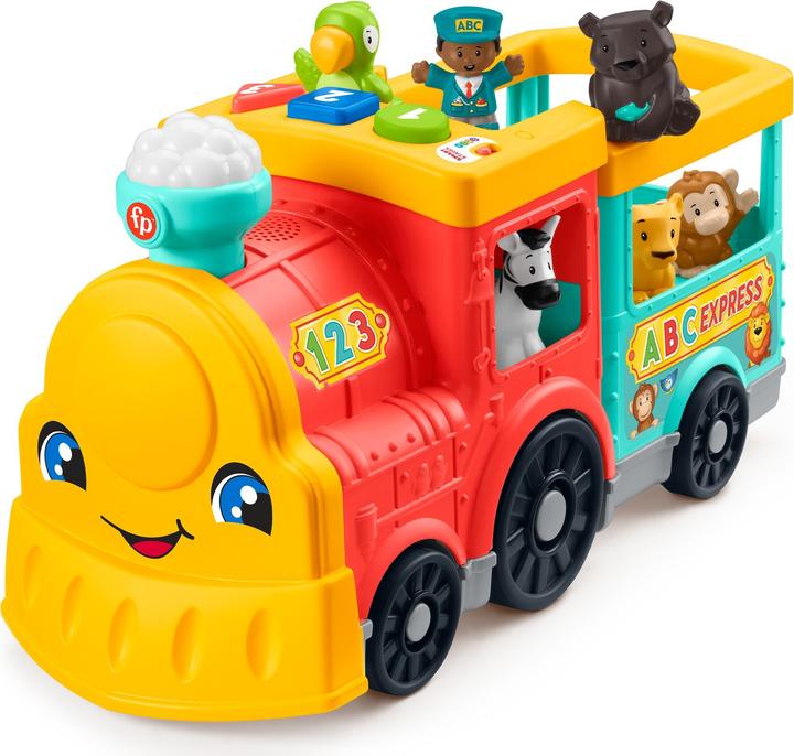 Image du produit Fisher-Price Little People Grand train ABC des amis des animaux