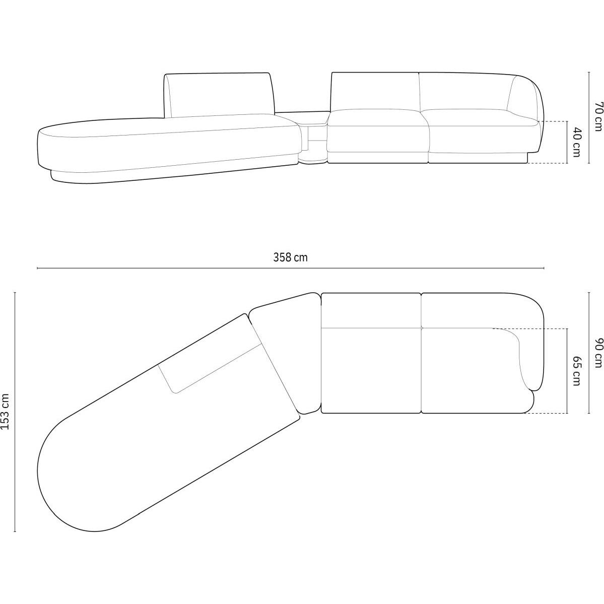 Micadoni, Sofa, Miley (2-Sitzer, 3-Sitzer, 4-Sitzer)