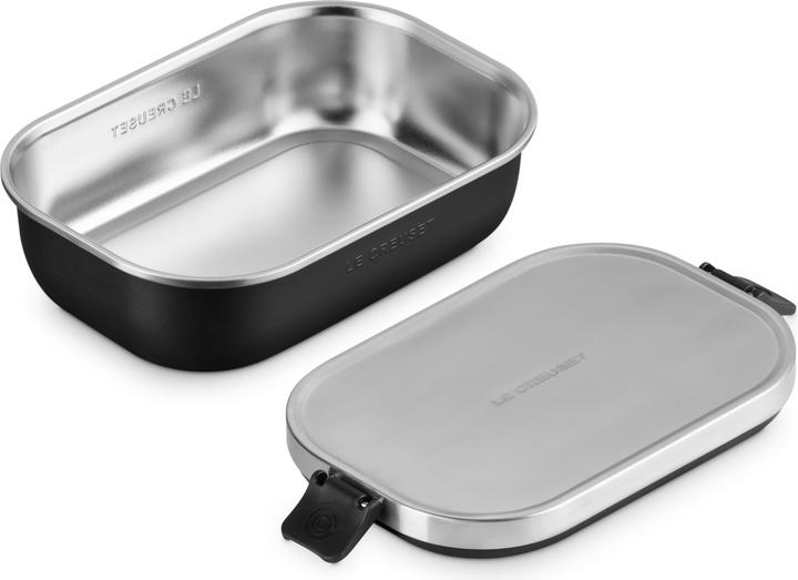 Produktbild Le Creuset On The Go Lunchbox schwarz matt 900ml