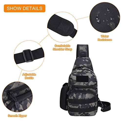 Produktbild Only-Bags.Store Tactical Chest Bag Militärische Umhängetasche Tactical Chest Sling Pack Crossbody Bag
