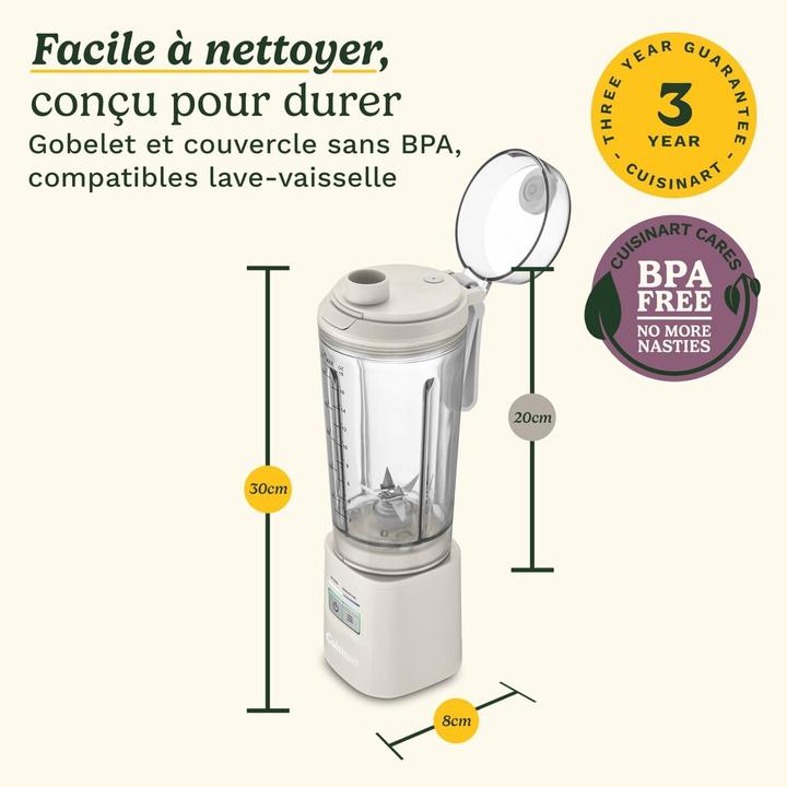 Actual product image Cuisinart Blast&GO PORTABLE TO GO Blender (120 W)