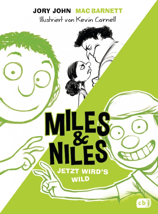 Miles & Niles - Nu wordt het wild (Duits, Mac Barnett, 2017)