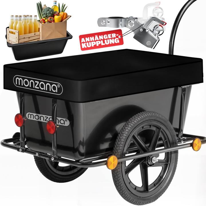 Actual product image Monzana Bicycle trailer