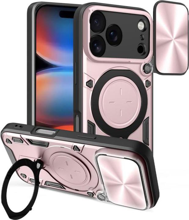 Actual product image Techsuit - CamGuard Pro - iPhone 17 Pro Max - Rose Gold (Apple iPhone 17 Pro Max)