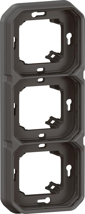Actual product image Legrand Plexo New damp-proof flush-mounted support frame, 3-gang