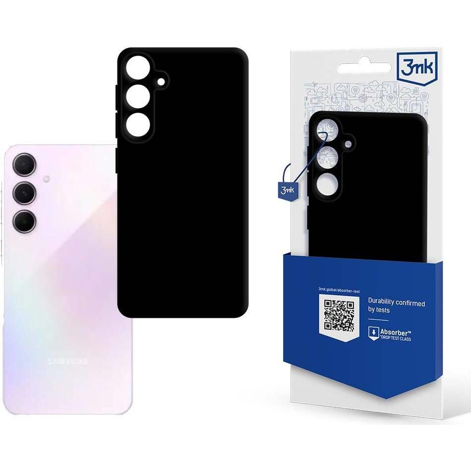 3MK Matt Case Sam A55 5G czarny/black (Samsung Galaxy A55), Smartphone Hülle, Schwarz