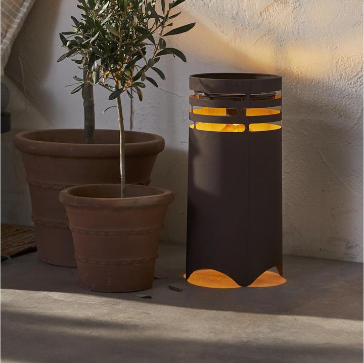 Actual product image Star Trading Solar decoration Marron (IP44)