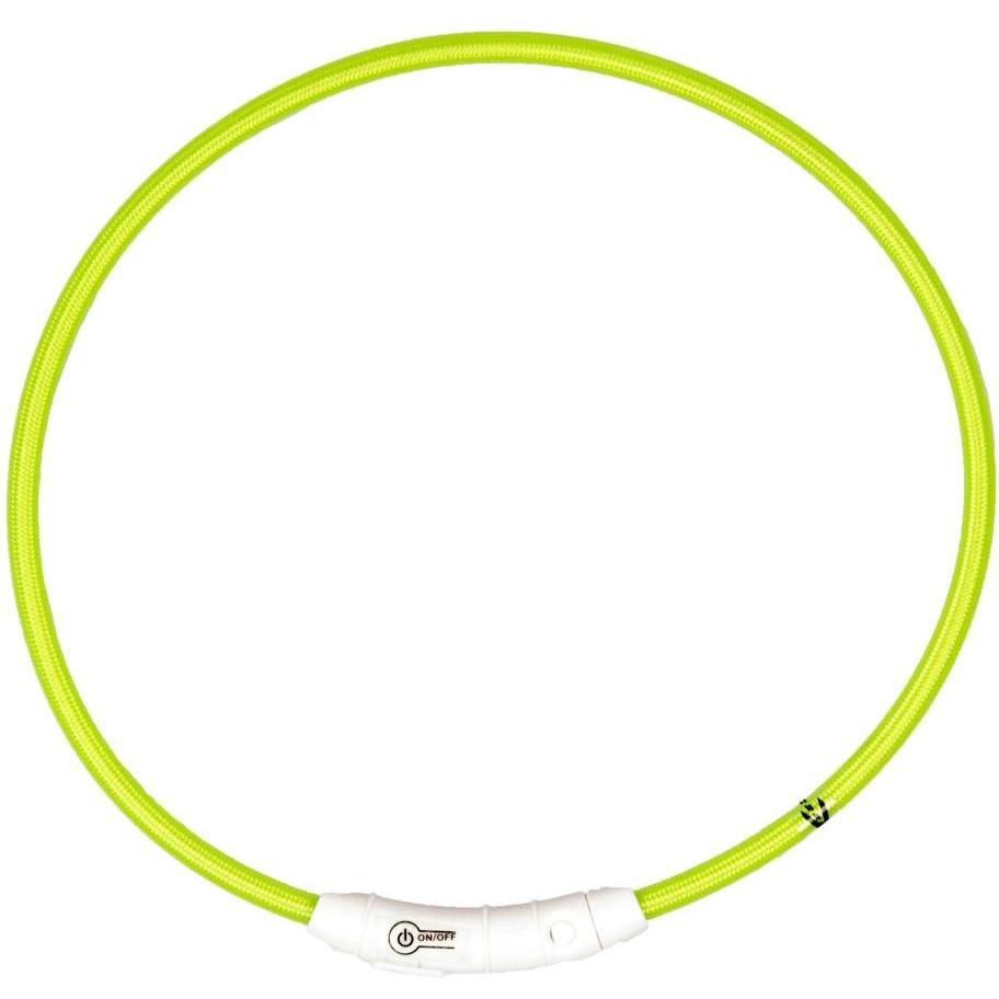 EBI Duvo+ Ring Flash Leuchtring USB Nylon S (S, Hund, Allgemein), Halsband + Leine