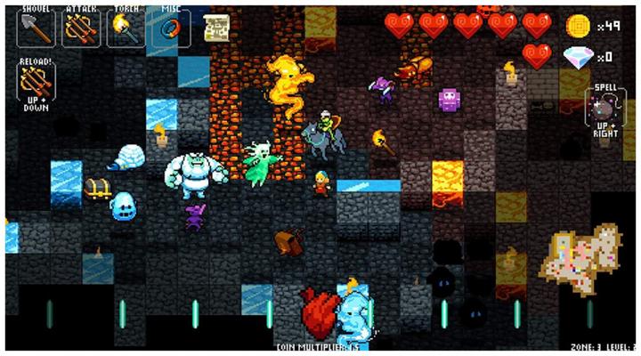 Actual product image Brace Yourself Games PS4 NecroDancer crypt, including Enhanced DLC (PS4, EN)