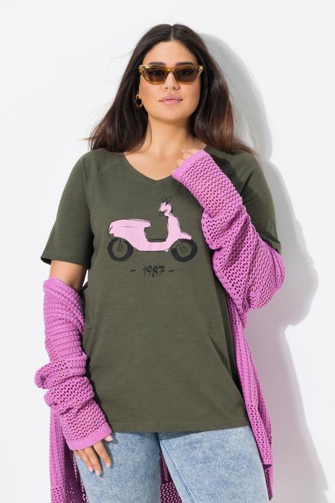 Actual product image Ulla Popken Voped Short Sleeve Graphic Tee (46, 48)
