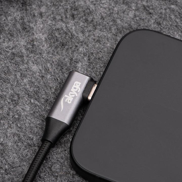 Image du produit Akyga USB C – Lightning (0.30 m, USB 2.0, 30 W)