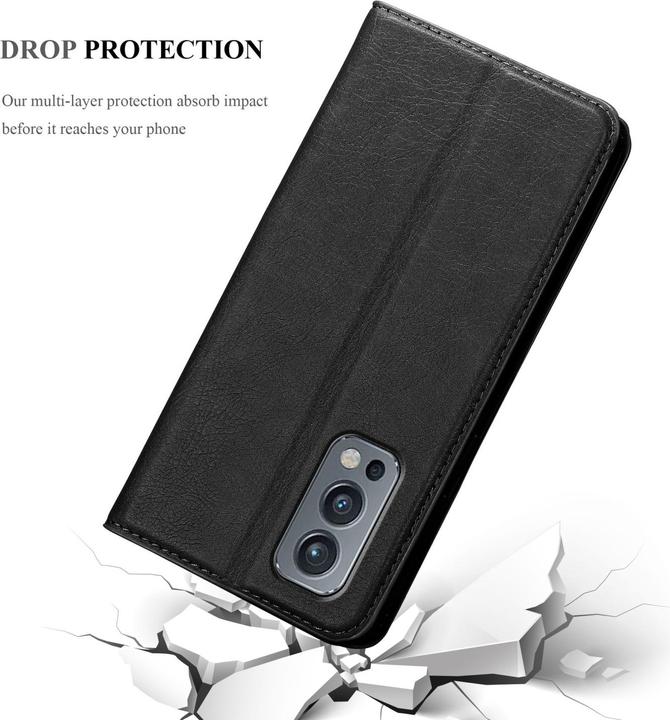 Produktbild Cadorabo Book Invis. Magnet Hülle (OnePlus Nord 2 5G)