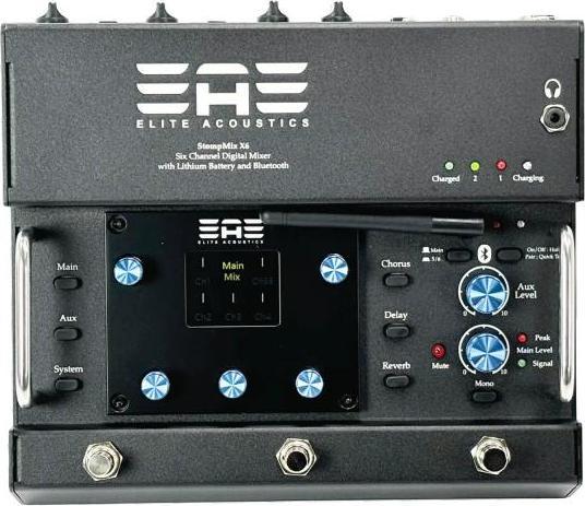 Produktbild Elite Acoustics Digitalmixer-Pedal StompMix X6