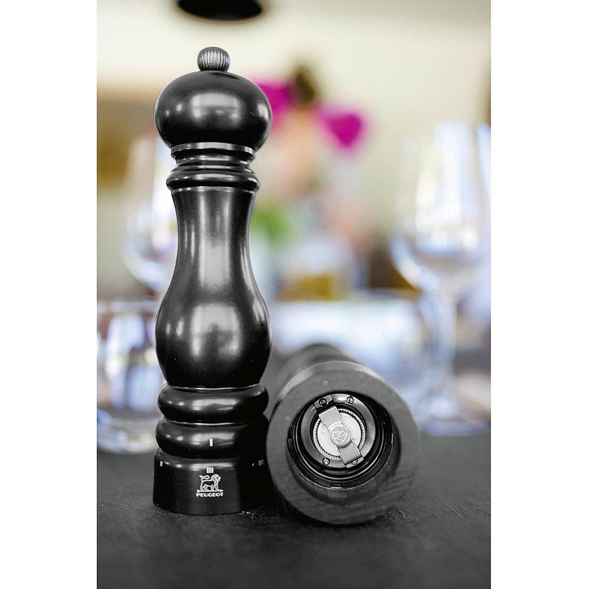Thumbnail - Peugeot Salzmühle Paris black satin 22, Pfeffermühle + Salzmühle, Schwarz