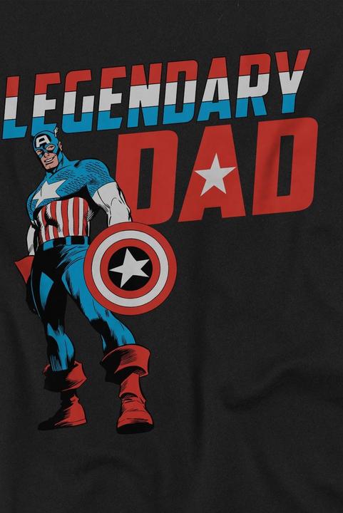 Produktbild Captain America Legendary Dad TShirt (M)