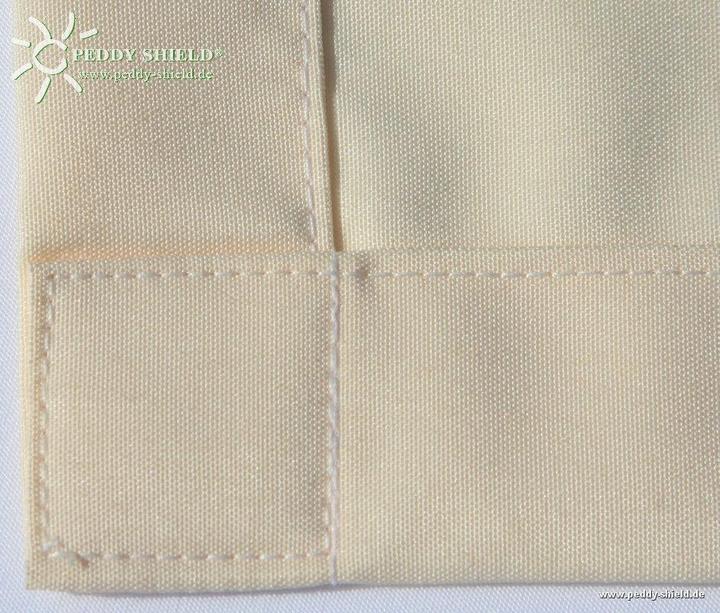 Immagine prodotto Peddy Shield Tenda da sole in tessuto, bianco, 140 g/m² 146 cm / per 1 m