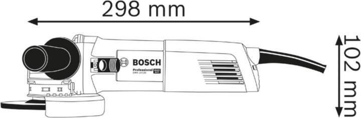 Actual product image Bosch Professional GWX 14-125 (125 mm)