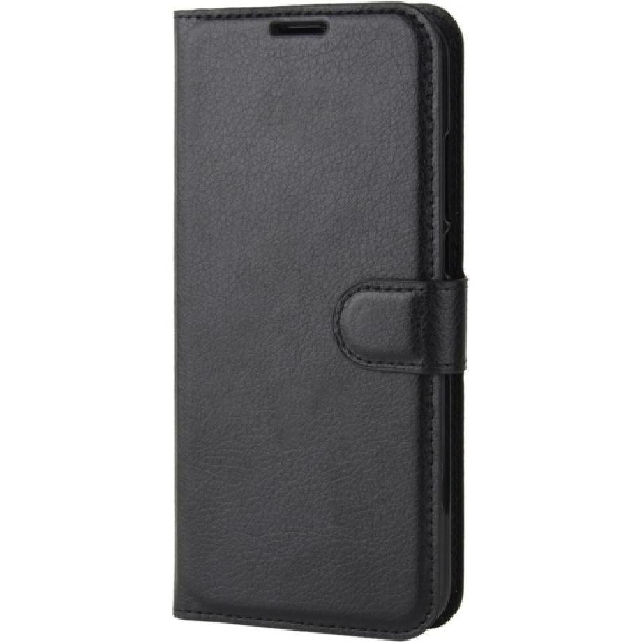 Thumbnail - Screenguard Nokia 7.1 Leather Guard Lederhülle (Nokia 7.1), Smartphone Hülle, Schwarz
