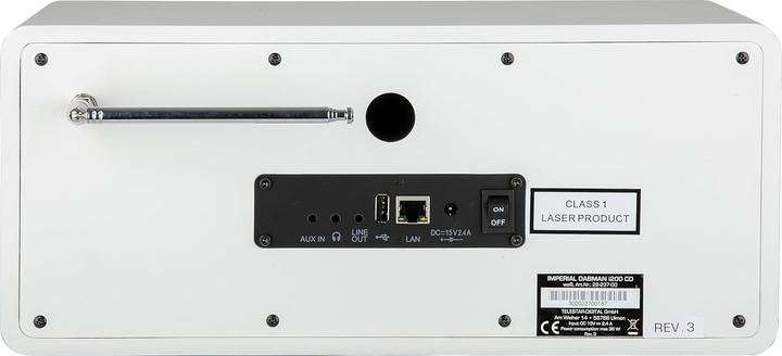 Produktbild Imperial Dabman i200 CD (DAB+, FM, Internetradio, WLAN)