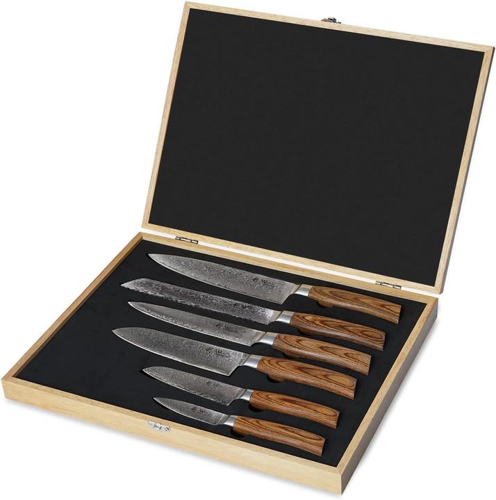 Immagine prodotto Wakoli Set di coltelli Edib Pro Damascus (20 cm)
