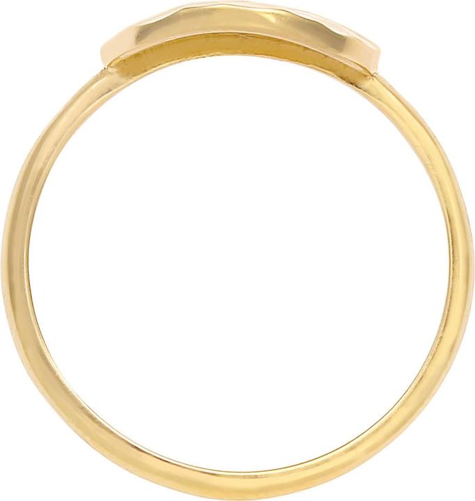Immagine prodotto Elli Anello Dot Plate in argento 925 martellato (54, 925 Argento)