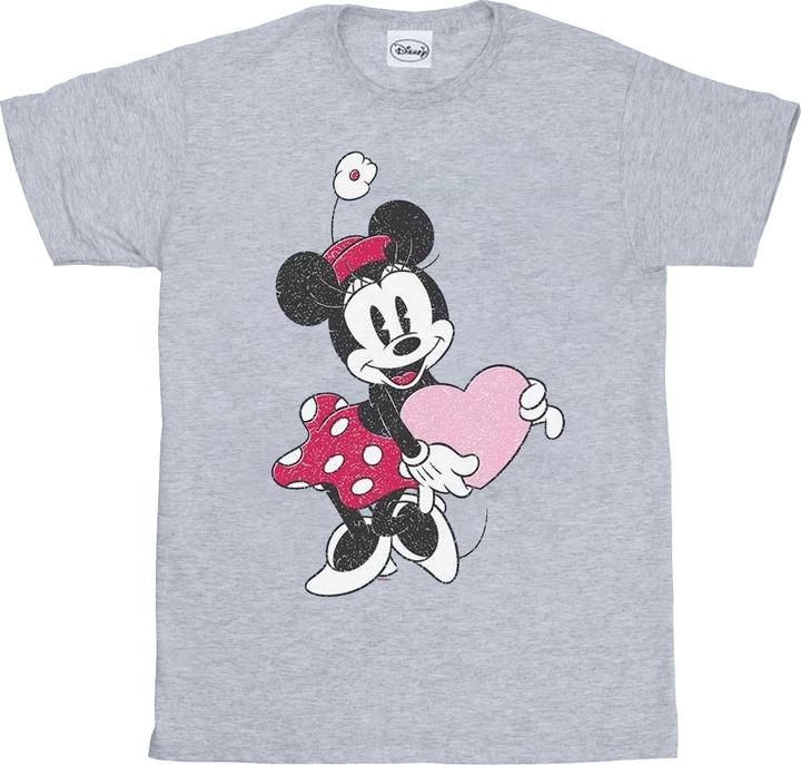 Immagine prodotto Disney Minnie Mouse Love Heart Maglietta Uomo (S)
