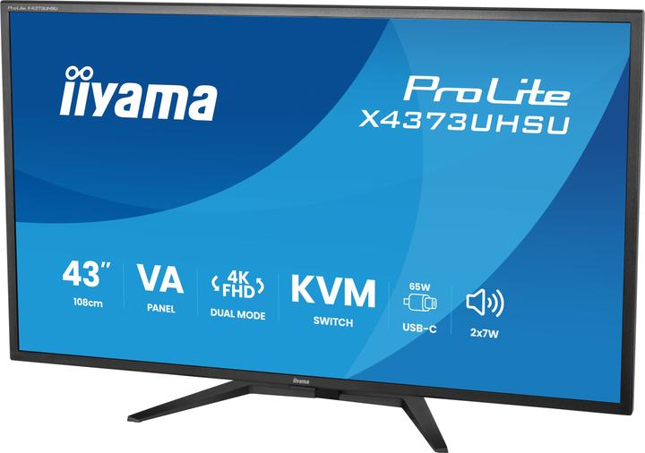 Image du produit iiyama LFD ProLite X4373UHSU-B2 (3840 x 2160 pixels, 42.50")