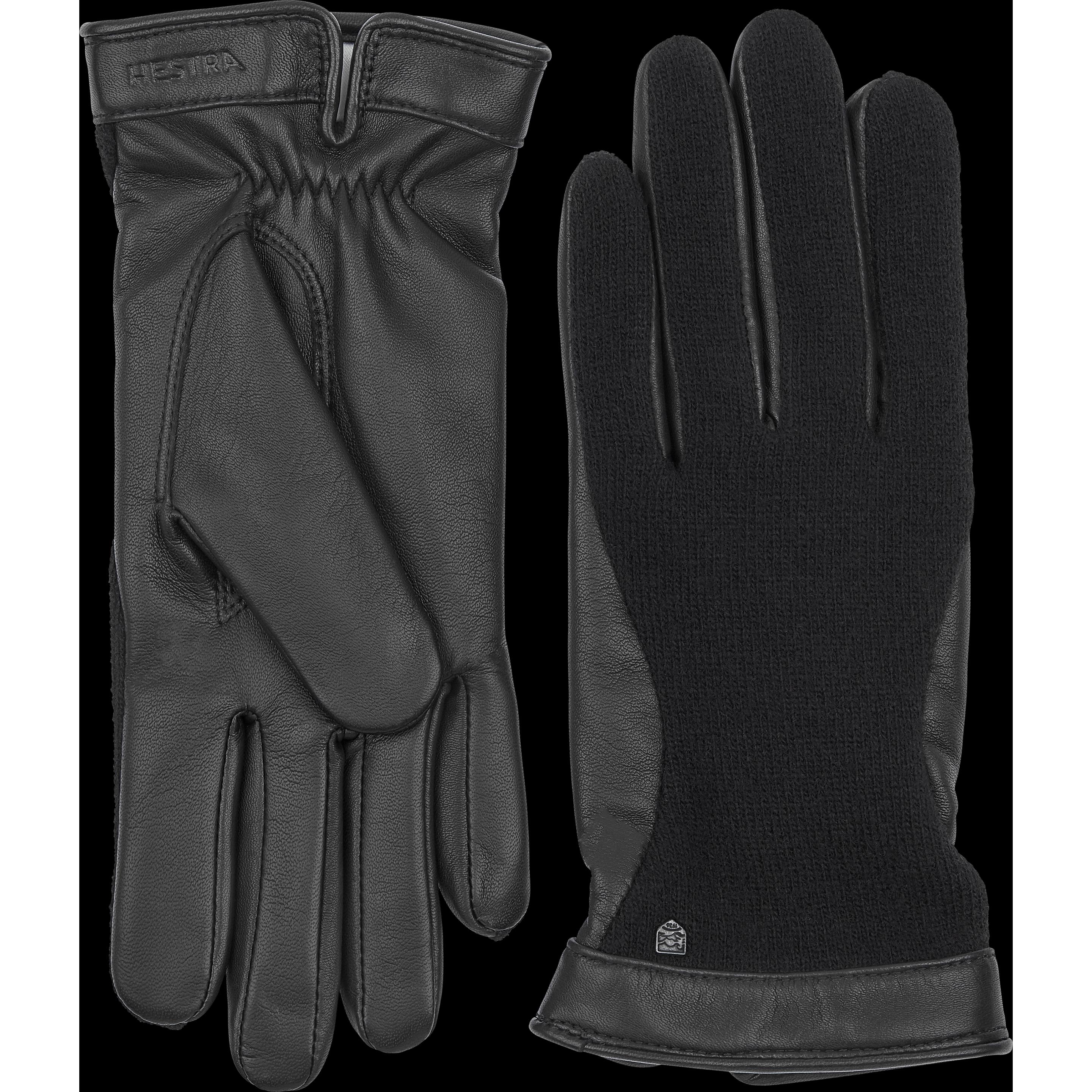 Hestra, Damen, Handschuhe, Saga, Schwarz, (6)