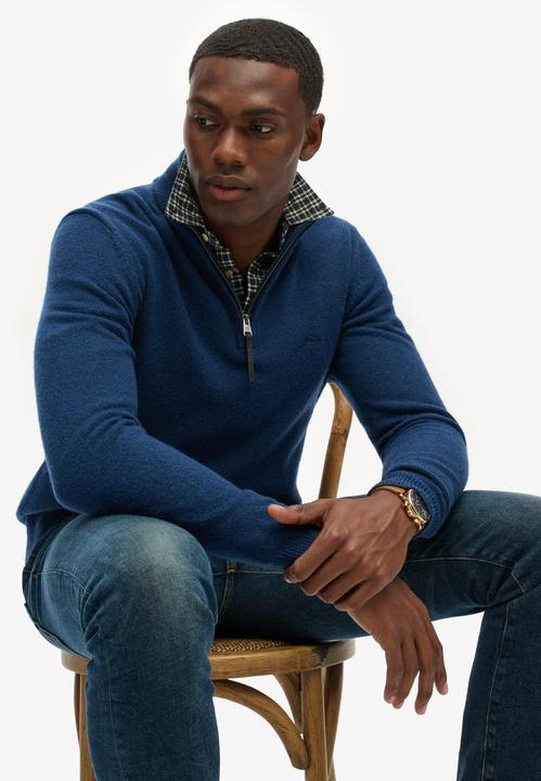 Produktbild Superdry Pullover aus Mischwolle mit Stehkragen (M)