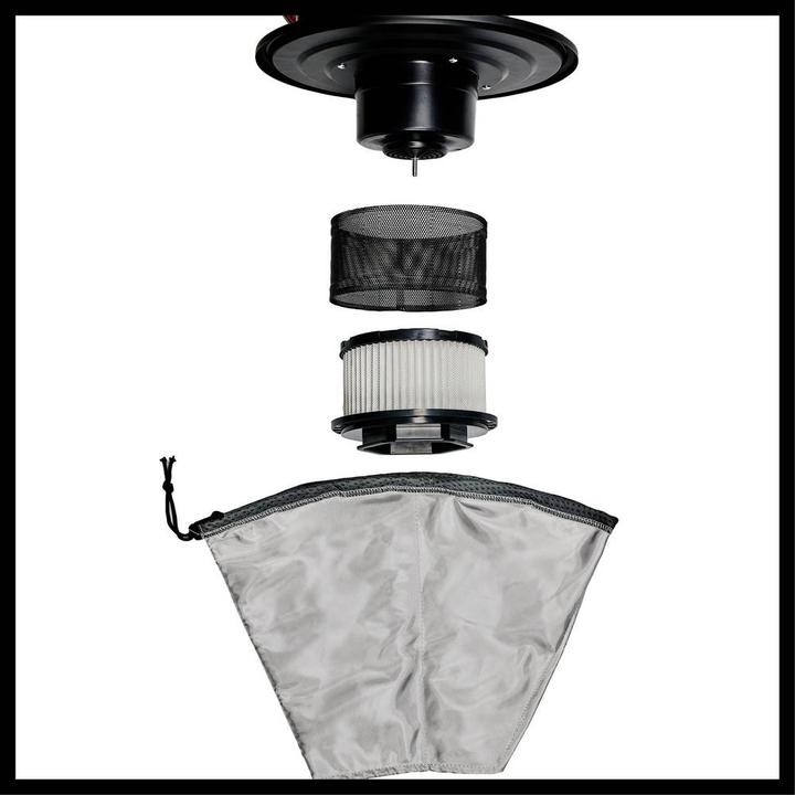 Actual product image Einhell TC-AV 1720 DW (Ash vacuum cleaner)