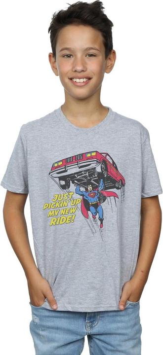Actual product image Boys Superman New Ride T-Shirt (116)