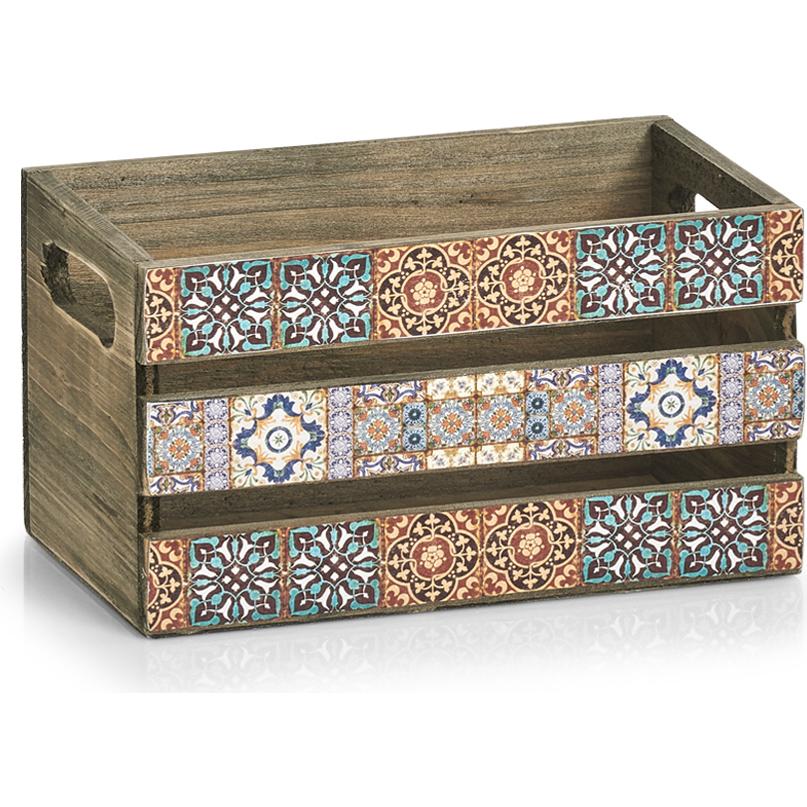 Zeller Present, Aufbewahrungsbox, Mosaik (14 x 17 x 24 cm, 4.53 l)