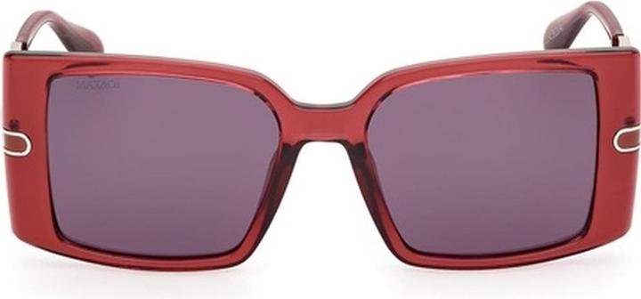 Actual product image Latetobed Max & Co Mo0120 69Y Shiny Bordeaux Women's Sunglasses 53/18/140