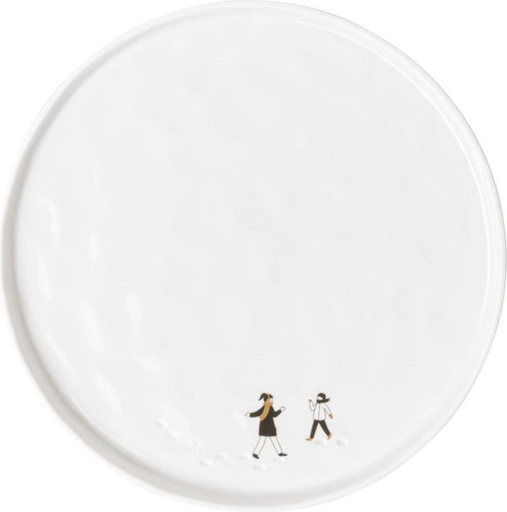 Räder Schneetag-Teller, Schneeschlacht, 22 cm (22 cm)