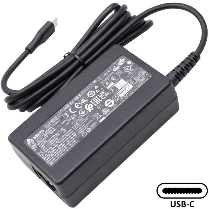 Produktbild Acer original adapter 65W 9V/15V/20V black (65 W)