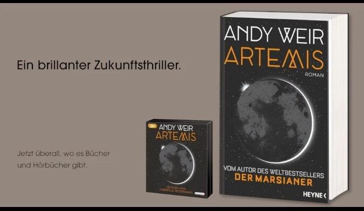 Produktbild Artemis (Deutsch, Andy Weir, 2018)