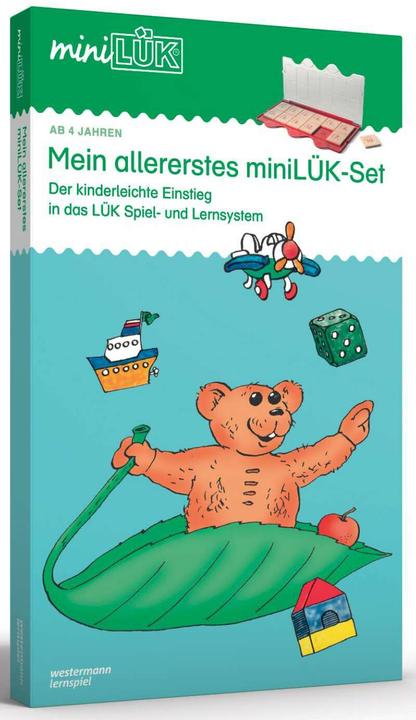 Actual product image miniLÜK Mein allererstes miniLÜK Set (German, 1990)