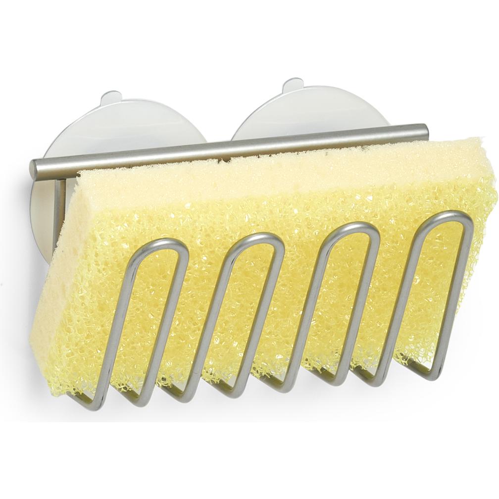 Zeller Present Schwammhalter, Abtropfgestell, Silber