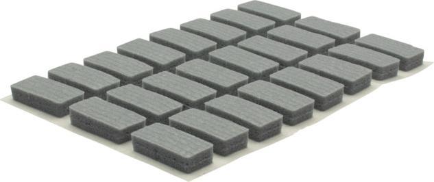 Image du produit Amortisseur de vibrations Soft Pad 22x8 mm 24 pcs. (24 pcs)