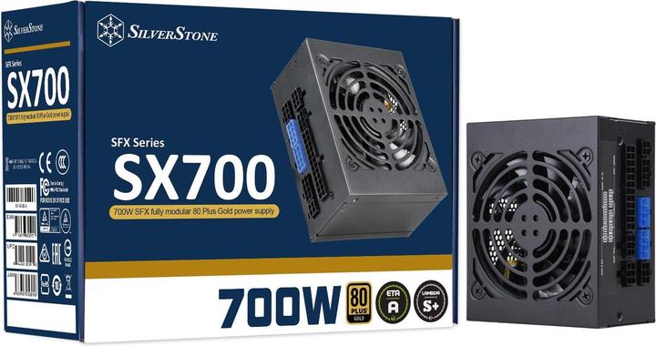 Image du produit Silverstone SST-SX700-G v1.1 SFX Bloc d'alimentation modulaire 80 PLUS Gold - 700 Watt (700 W)
