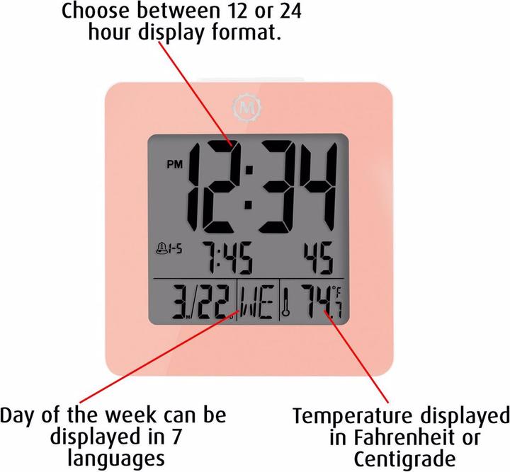 Produktbild Marathon Digital Desktop Clock