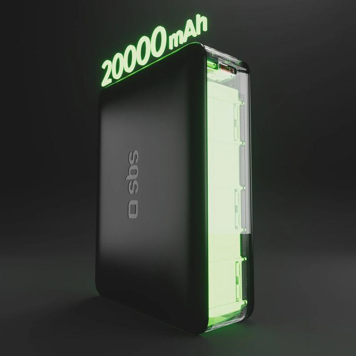 Produktbild SBS Powerbank (20000 mAh, 65 W, 65 Wh)