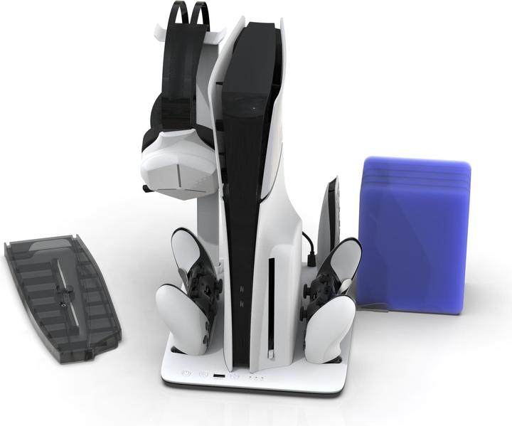 Immagine prodotto IMP Tech - DLXLED Multi Function Charge and Cool Stand - Grey (PS5)