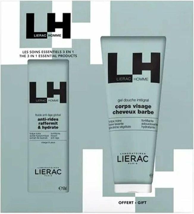 Produktbild Lierac Cof Homme Anti-Aging Creme 50ml + Duschgel 200ml (Manicure set)