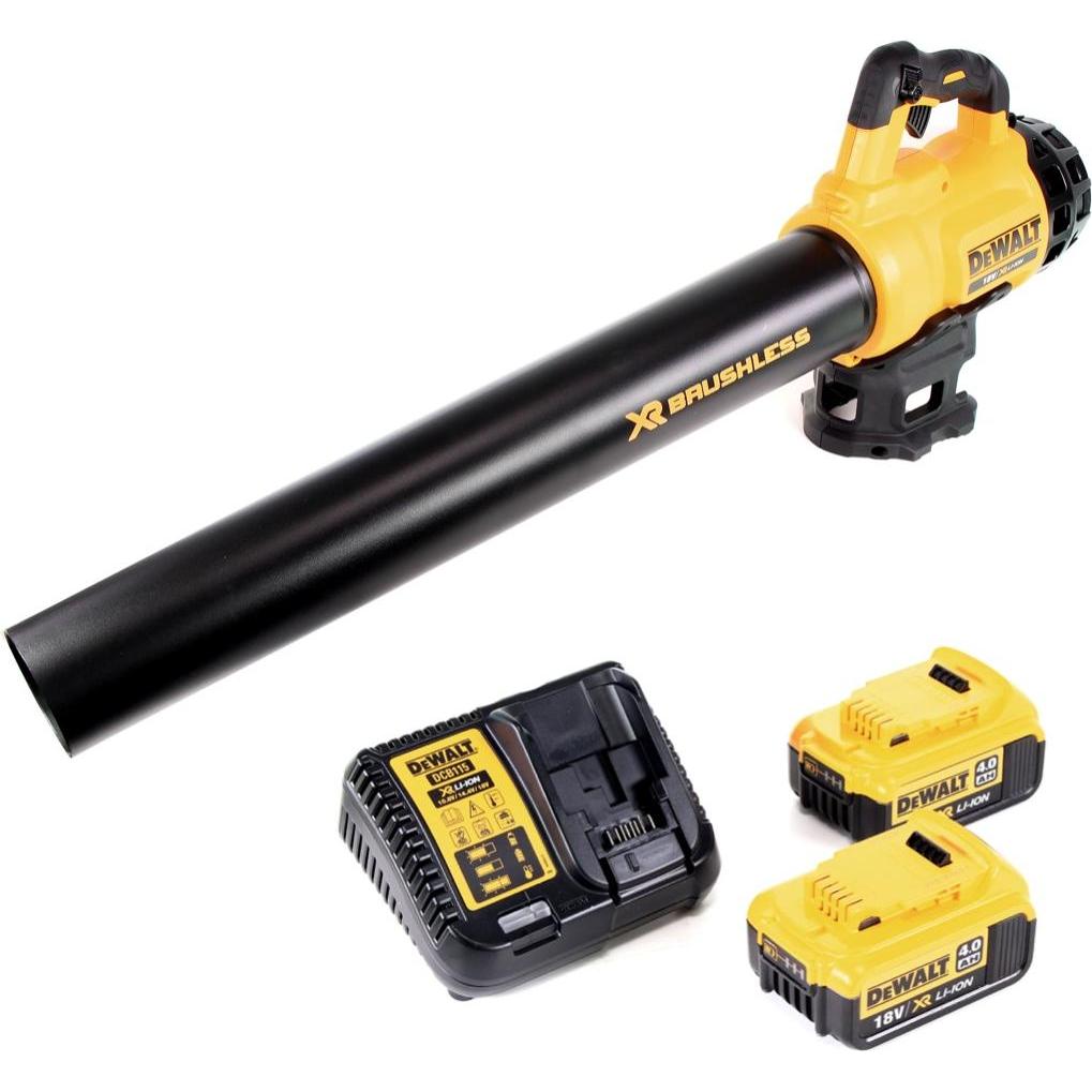 Thumbnail - DeWalt, Laubsauger + Laubbläser, DCM 562 M2 18V Li-Ion Akku Gebläse Laubbläser + 2x DCB 182 18V 4,0 Ah Akku + DCB 115 (A...
